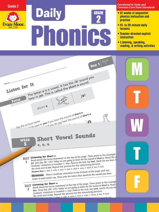 Title details for Daily Phonics, Grade 2 by Evan-Moor Educational Publishers - Available